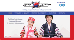 Desktop Screenshot of kampkimchee.org