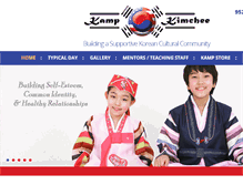 Tablet Screenshot of kampkimchee.org